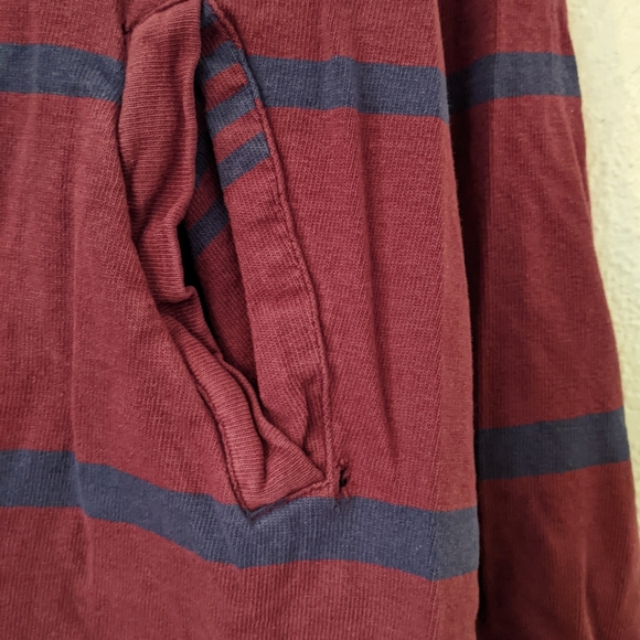 Maroon Rugby Cardigan - Picture 7 of 7